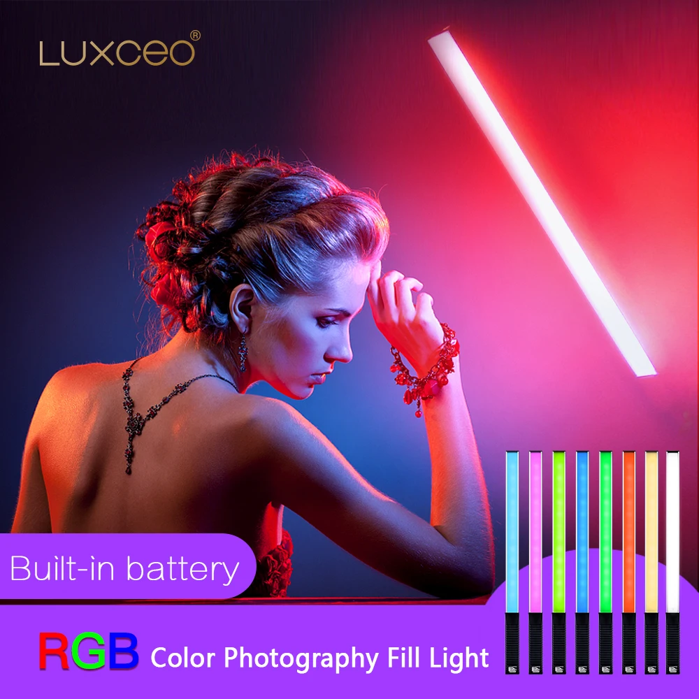 Новый RGB цветной ручной светодиодный видео свет 10 Вт 3000 К профессиональная фото