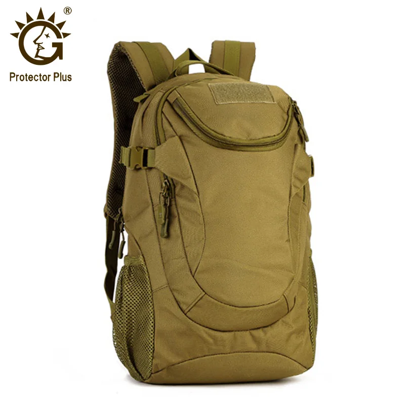 Протектор Плюс Открытый Molle 25L спортивные сумки, Рыбалка Охота Кемпинг Туризм военный тактический рюкзак водонепроницаемый нейлоновый школьный рюкзак