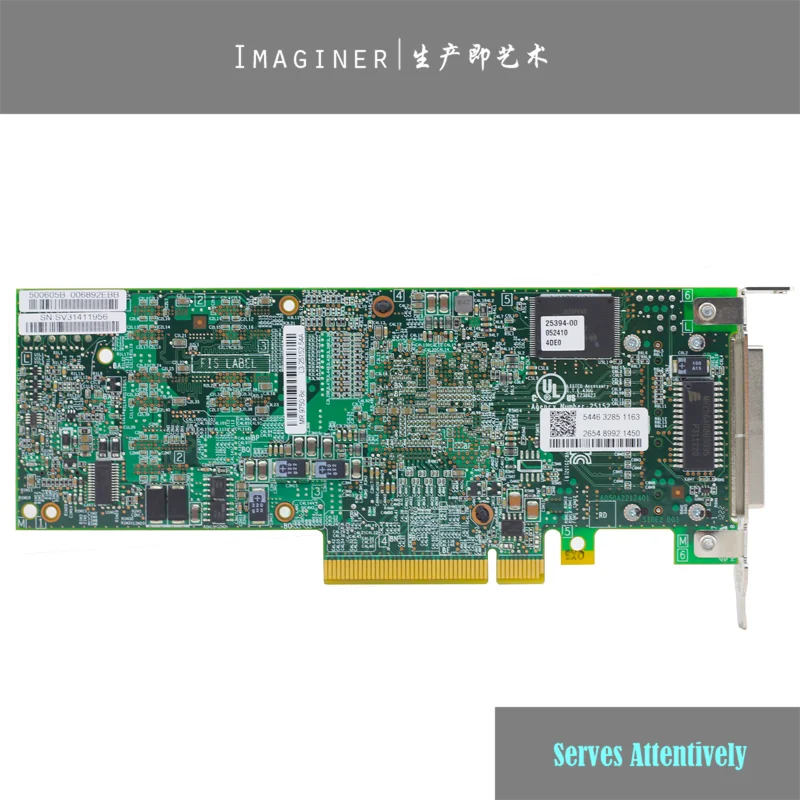 LSI 9750 8e LSI00243 8 port Ext. 2x SFF 8088 PCI E X8 6 ГБ/сек. SAS SATA RAID контроллер новинка розничная