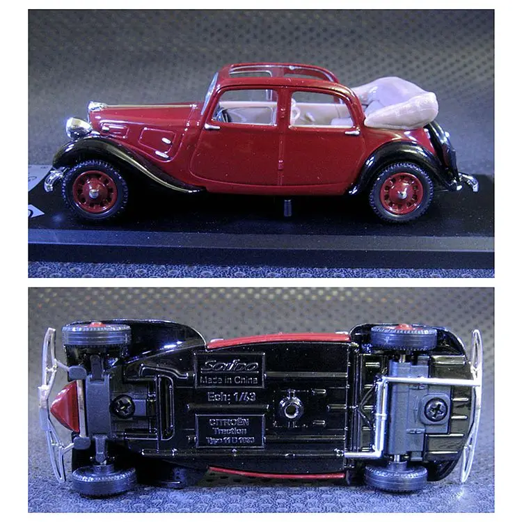 Модель автомобиля из сплава литые игрушки coche для детей mkd3 1:43 SOLIDO 1938 Citroen 11B