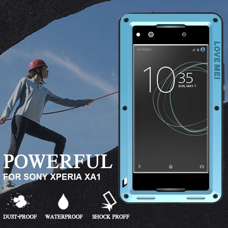 Оригинал Любовь Мэй Водонепроницаемый противоударный чехол для Sony Xperia XA1 ультра