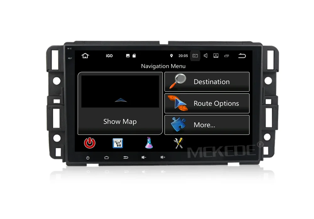 Новое поступление, RK3188 android 8,1 8 дюймов сенсорный экран автомобиля радио плеер для GMC/Yukon/Savana/Sierra/Tahoe/Acadia/Chevrolet/Express