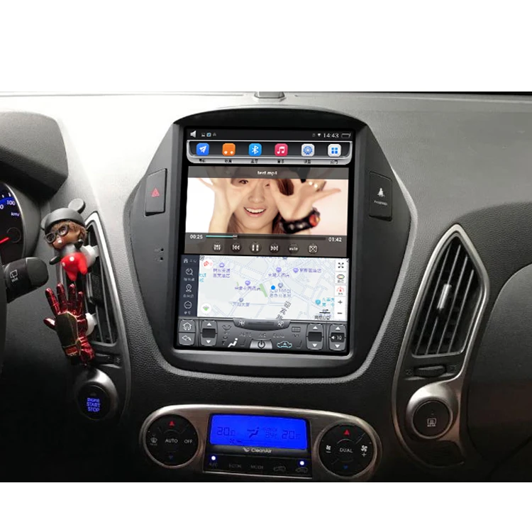 2010-2017 Tucson ix35 10 4 дюймовый вертикальный сенсорный экран Android автомобильный