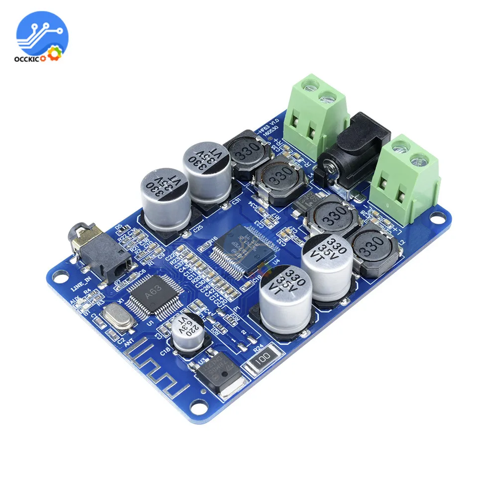 Усилитель TDA7492P Bluetooth приемник звуковая плата усилитель двухканальный 2x25 Вт