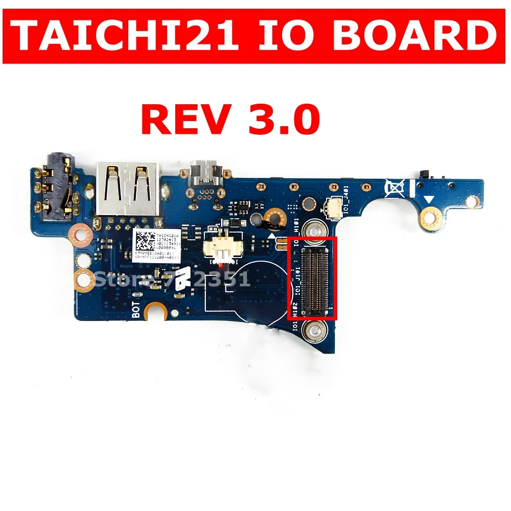 Плата TAICHI21 IO REV 2 0 3 разновидность интерфейса для ASUS TAICHI 21 плата питания