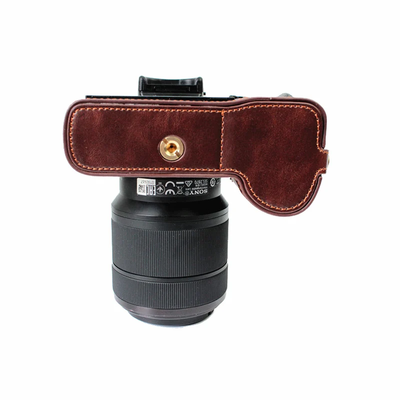 Чехол из искусственной кожи с полукорпусом для Sony ILCE 7RM2 A7II A7R2 A7S2 A7M2 A7 markII сумка