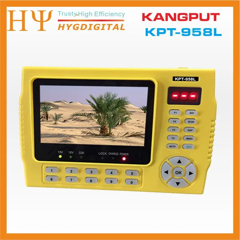 [Оригинальный] KPT 958L DVB S2 MPEG4 HD спутниковый искатель лучше satlink ws 6951 ws6916 ТВ приставка