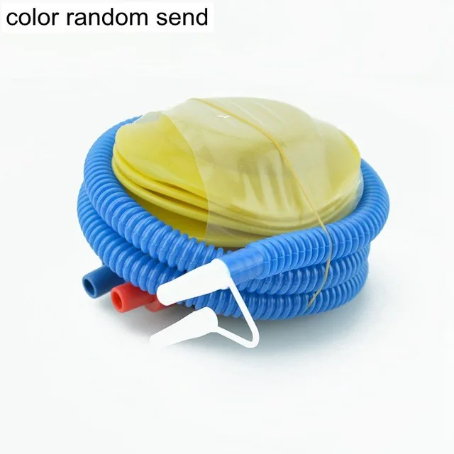 Inflatable Pump Плавания детские бассейны Аксессуары для младенцев Детские круг для плавания на шею трубка с кольцом для обеспечения безопасности ребенка надувное кольцо для купания круг для плавания - Цвет: Inflatable Pump