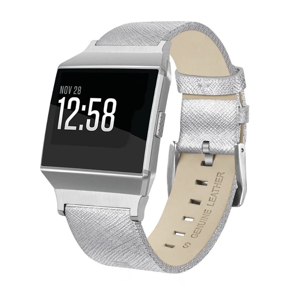 COMLYO кожаный ремешок для часов для Fitbit Ionic наручные умные часы Браслет замена Браслет для Fitbit Ionic ремешок Ремешки для наручных часов