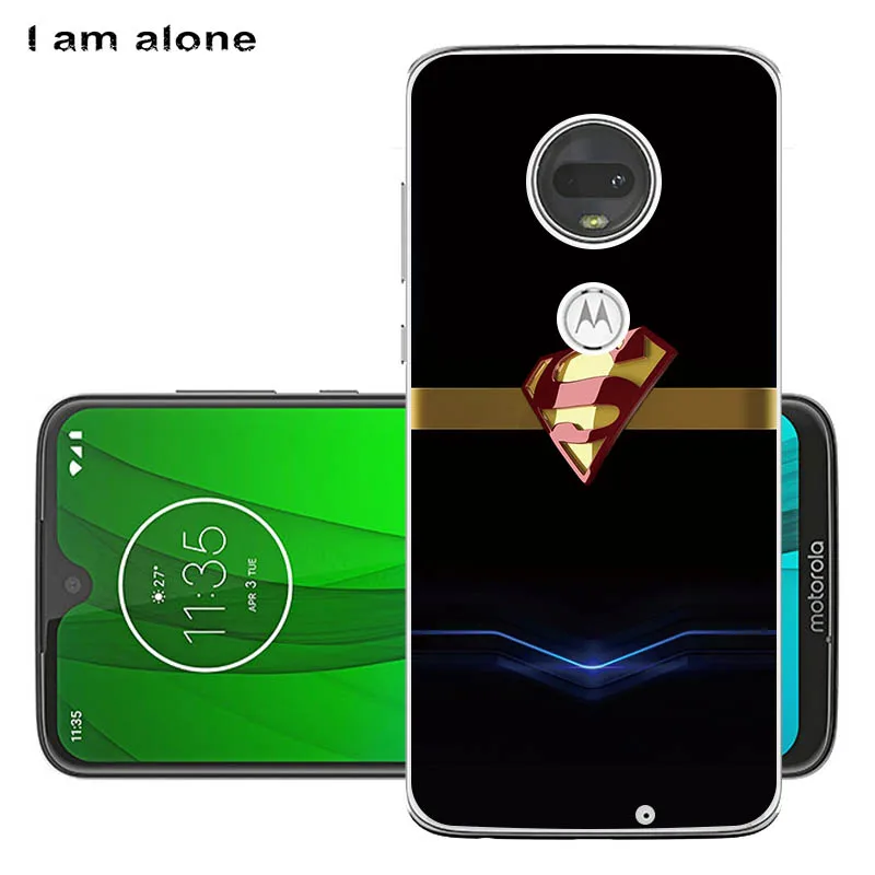 Чехлы для телефонов I am alone для Motorola Moto G7 G7 Play G7 power из мягкого ТПУ для мобильных телефонов модные сумки для Moto G7 - Цвет: Soft TPU S35