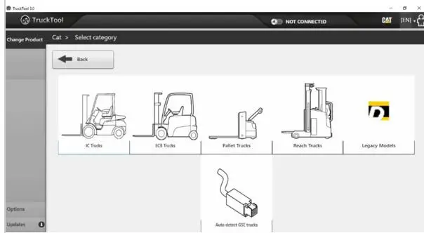 TruckTool 3 1 (диагностическая программа для вилочных погрузчиков Mitsubishi Rocla)|diagnostic