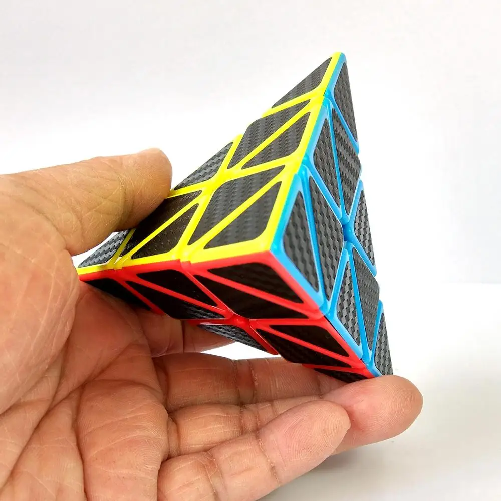 2019 Новое поступление Z cube углеродное волокно наклейка пирамиды скорость