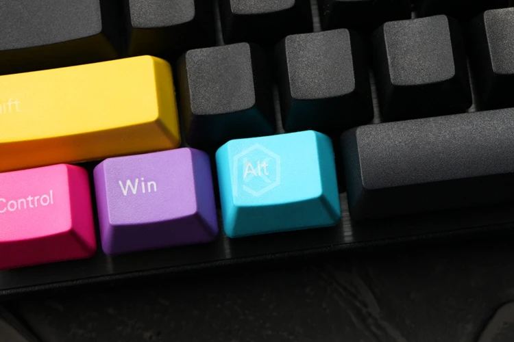 Cmyk rgb dip dye PBT пластиковые OEM Механические клавиатуры колпачки профиль