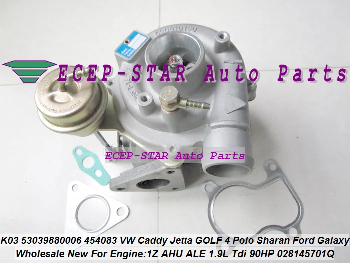 K03 454083 0001 53039880006 028145701J турбо для Seat Alhambra Ibiza Cordoba Toledo Jetta 3 Passat B4 Polo AHU ALE 1.9L|turbo piping|turbo vw