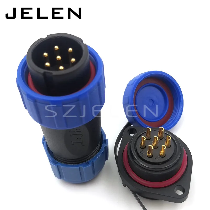 SP2110 высокое качество IP68 Солнечный разъем Мужской Женский Разъем питания