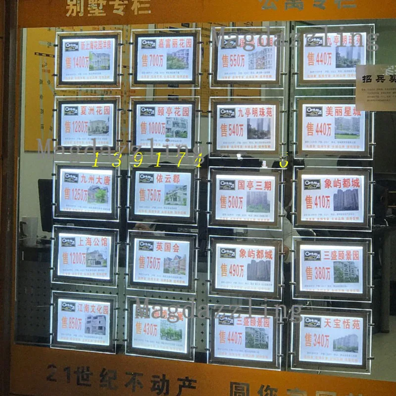 A3 горизонтальный односторонний пропиленгликоль светодиодный световой