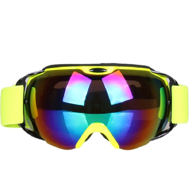 Мотоциклетные очки зимние лыжные gafas двухслойные противотуманные защитные UV400