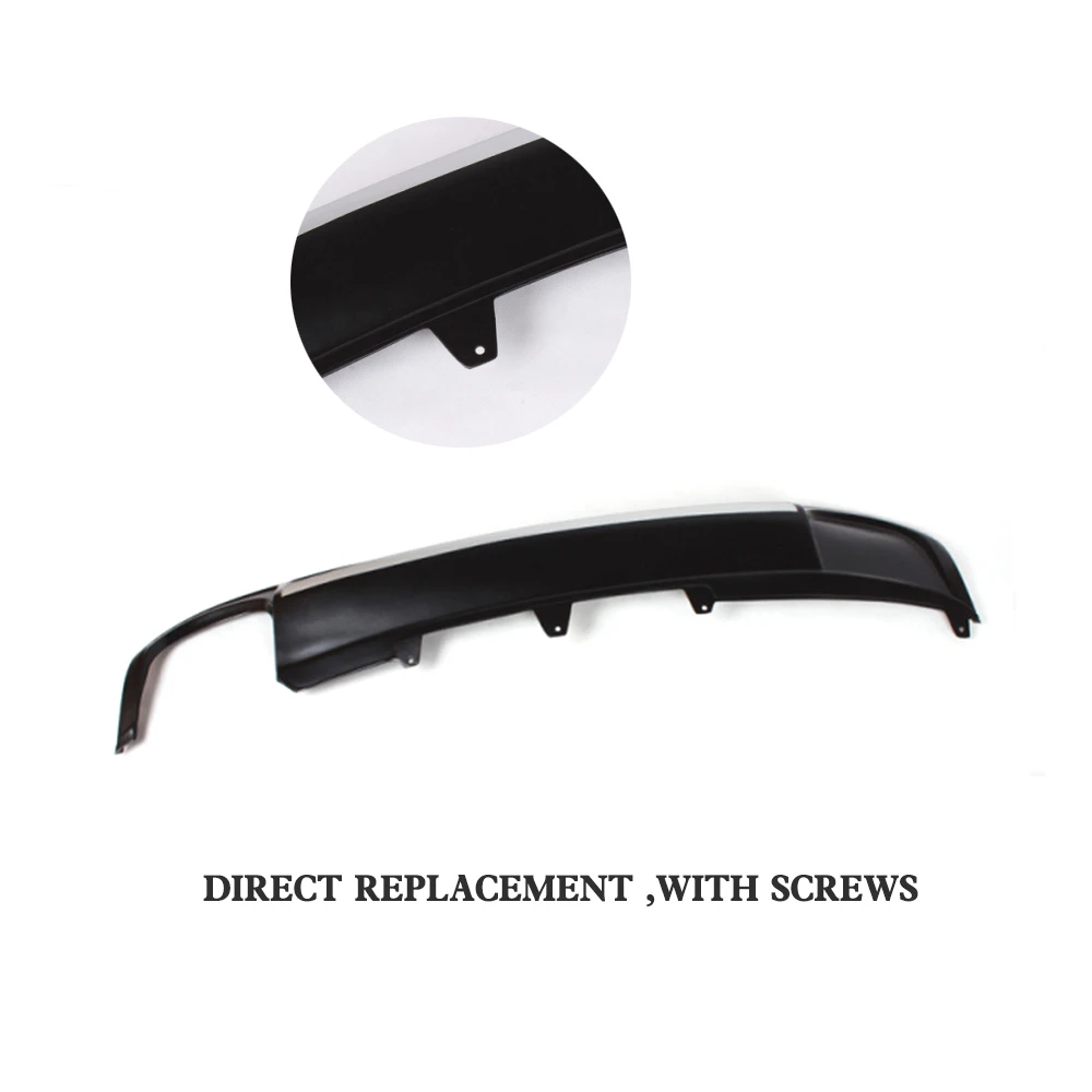 Диффузор для заднего бампера Audi A4 B8 Sedan 4 Door 2009 2012|rear bumper diffuser|bumper diffusercar rear |