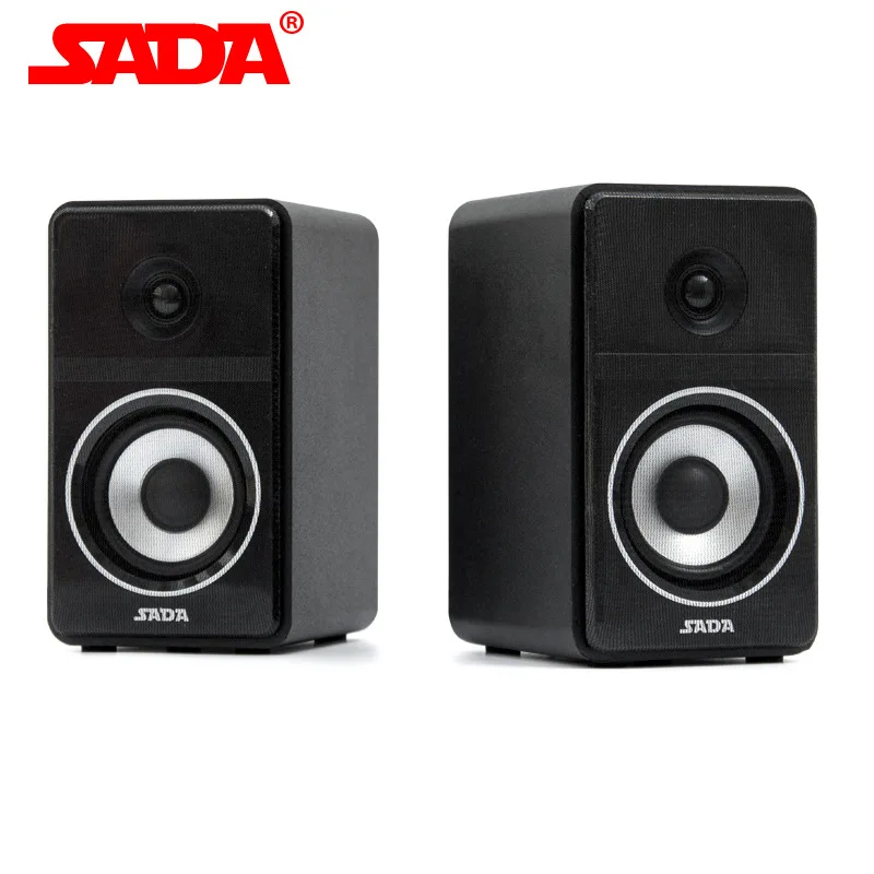 SADA SL 8026 мультимедийный компьютерный динамик активный 2 1 3 канала деревянный