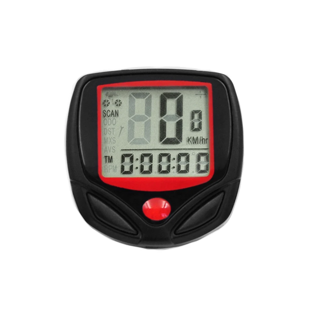 Multifunction Odometer Speedometer Waterproof Compatible Easy Installation Accessories Cycling Bicycle Computer Robust | Спорт и