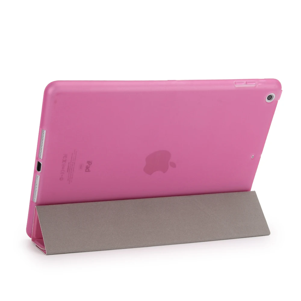 Для ipad 9 7 5th 6th 2018 2017 силиконовый чехол из искусственной кожи Ultra Slim Fit светильник
