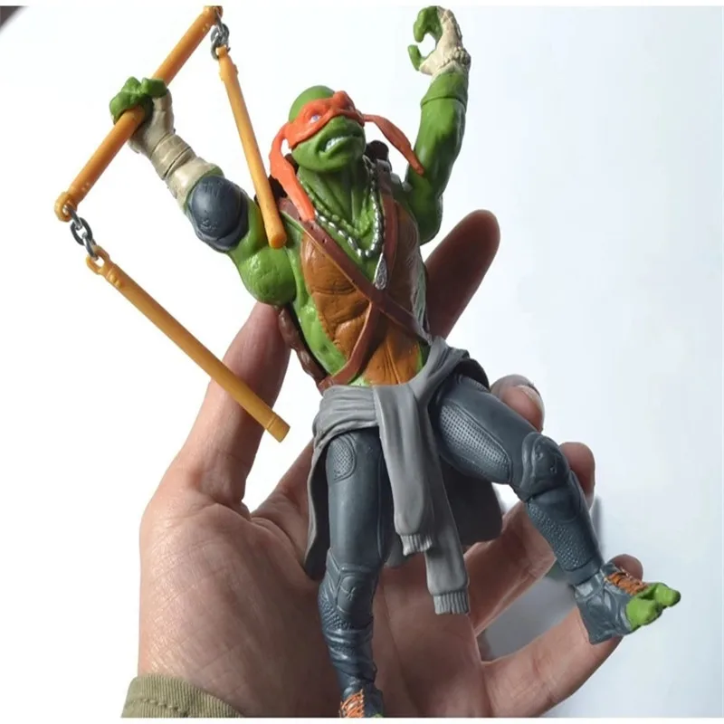4 шт./лот канализационные черепахи Аниме Фигурка микеланжело Донателло Leonardo Raphael