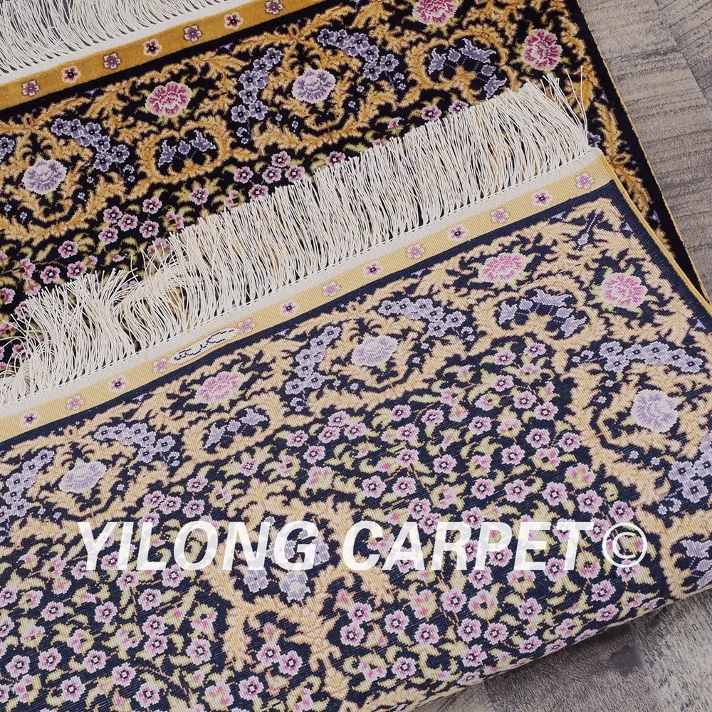 Yilong 2 'x 3' турецкий Шелковый ковер ручной работы изысканный (SWP001A2x3)|handmade turkish