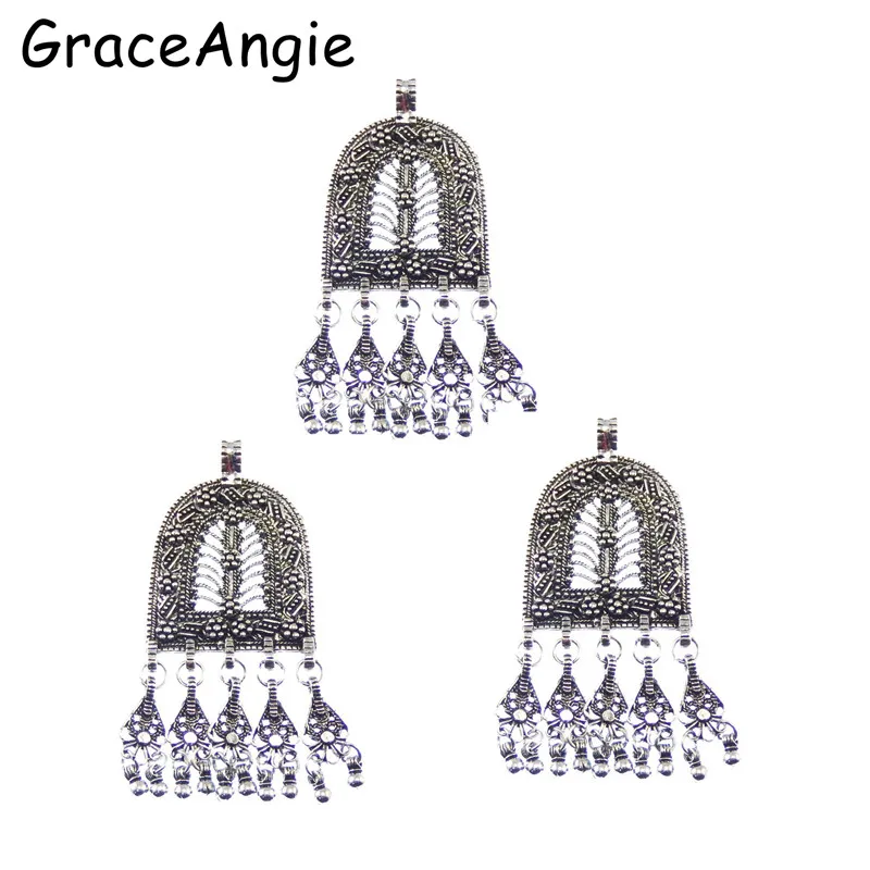 Женская подвеска в виде кисточки GraceAngie богемная из сплава 76*36 мм подвески