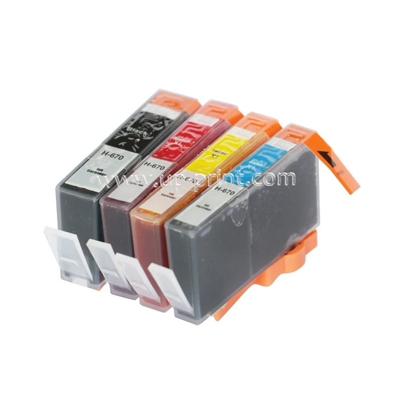 До 10 Замена для HP 670XL 670 XL чернильный картридж с чернилами Deskjet Ink Advantage 3525 4615 4620 4625