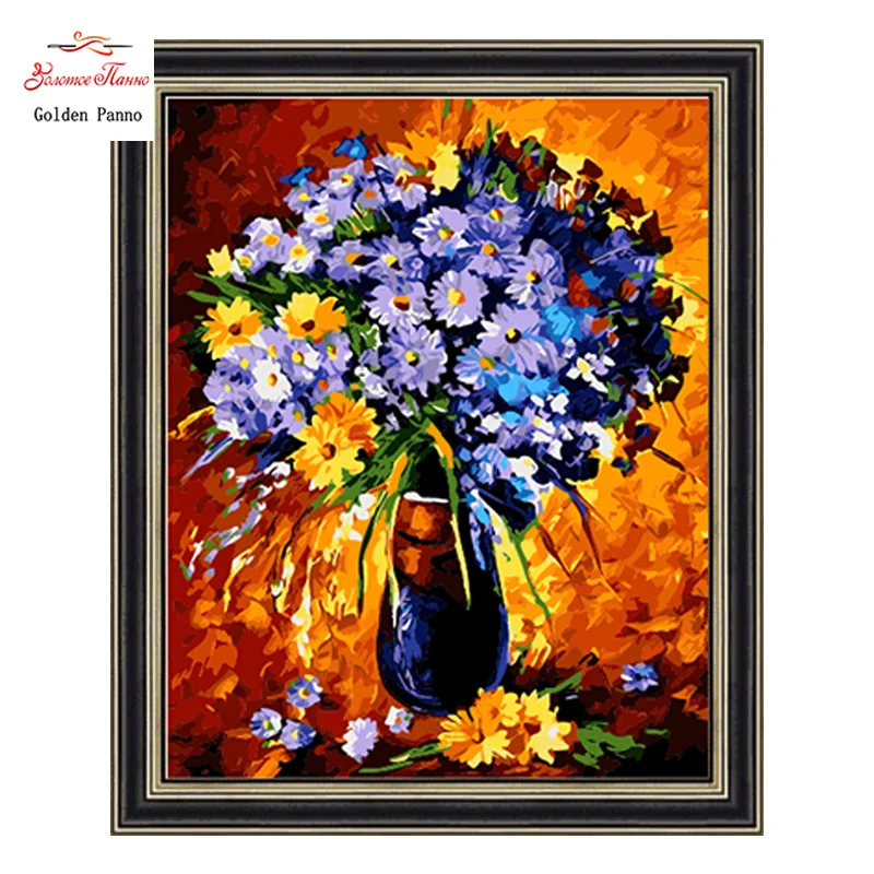 

Golden Panno,Needlework,Embroidery,DIY DMC Painting cross stitch,Kits,14ct flower cross-Stitching,wall dec 1213