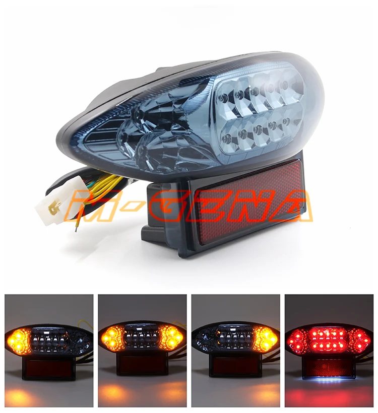 Motorcycle Rear Turn Signal Tail Stop Light Lamp Integrated For Hayabusa GSXR1300 GSXR 1300 99 00 01 02 03 04 05 06 07