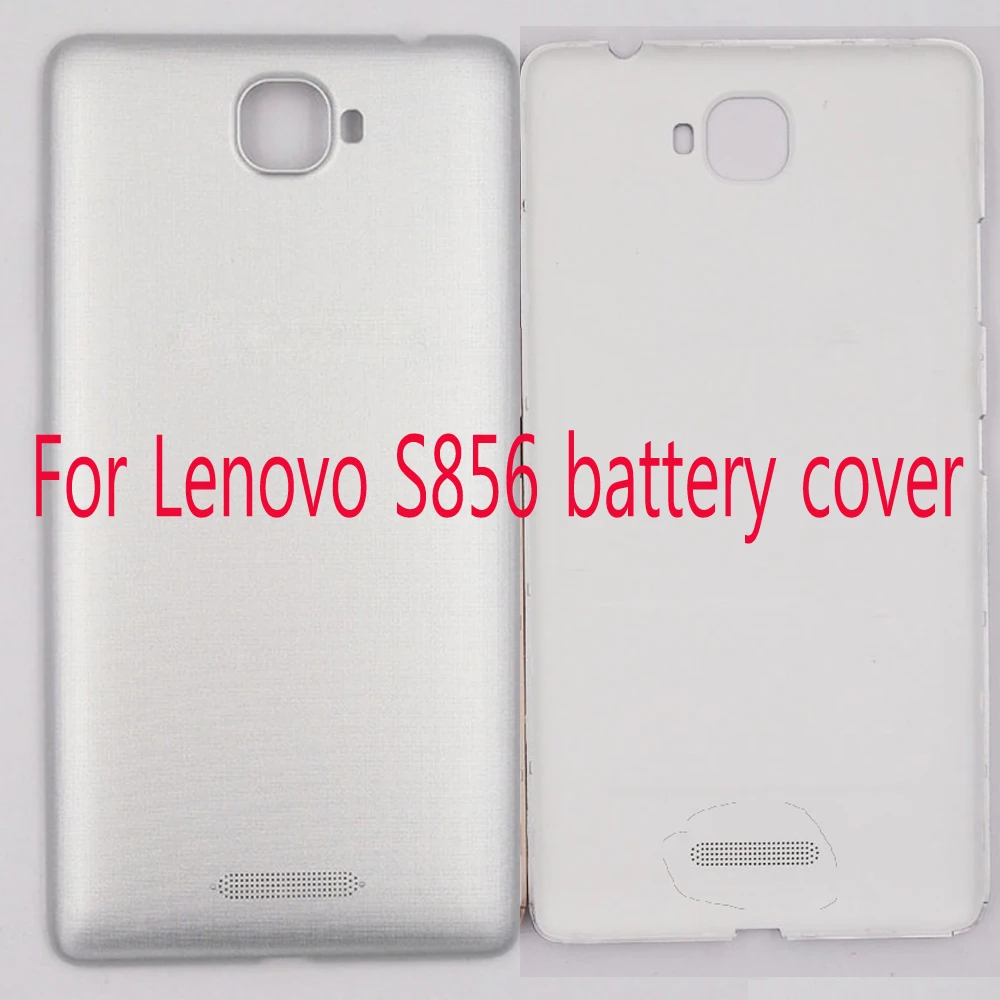 Оригинальный Корпус задней крышки аккумуляторной батареи для Lenovo S856,  сменные детали с логотипом | AliExpress
