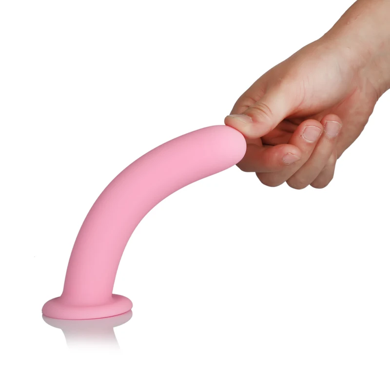 Гладкий Силиконовый анальный фаллоимитатор секс игрушки для женщин на присоске