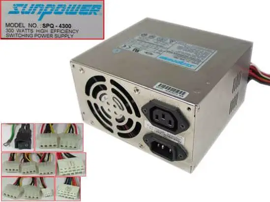 EMACS Zippy мощность от солнца SPQ 4300 блок питания сервера 300 Вт|Блоки для компьютеров| |