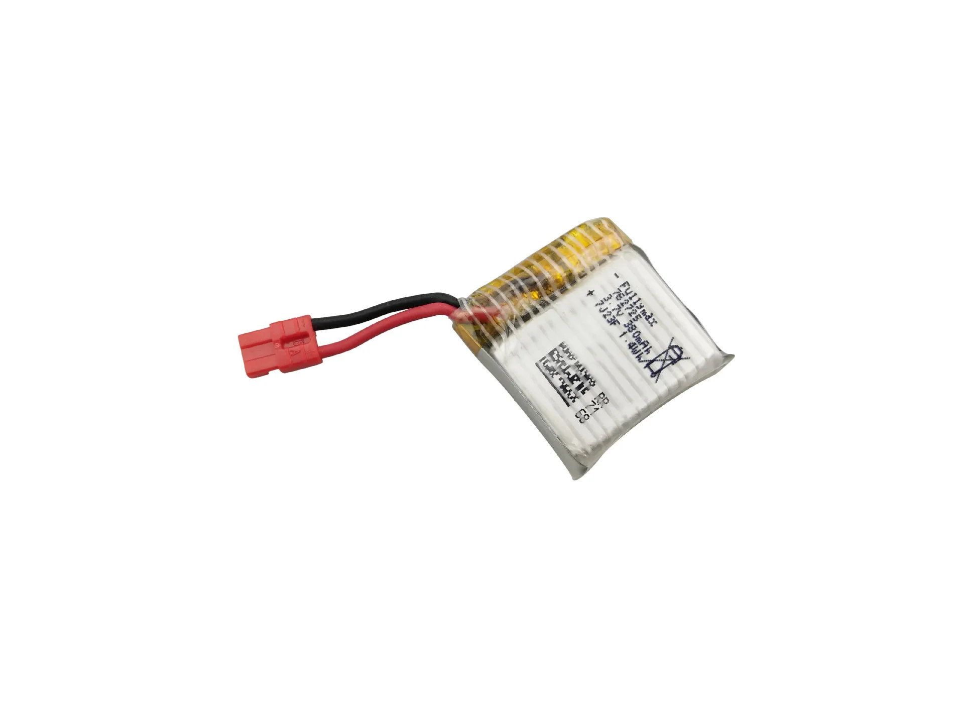 Квадрокоптер SYMA X21 X21W 5 шт. запчасти для квадрокоптера 3 7 В 380 мАч Lipo аккумулятор с