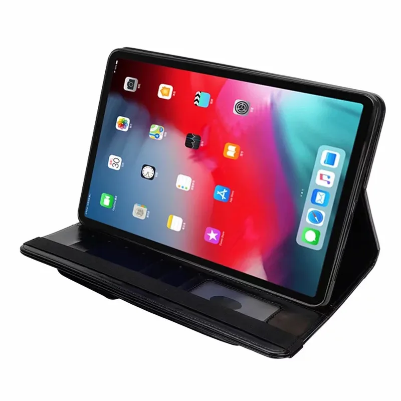 Высококачественная Портативная подставка из искусственной кожи чехол для Apple iPad