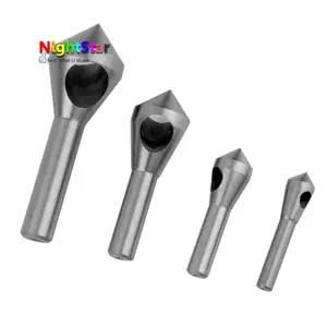 Зенковка для снятия фаски, 4 шт., сверло Буровое для зачистки наборов, металлический инструмент