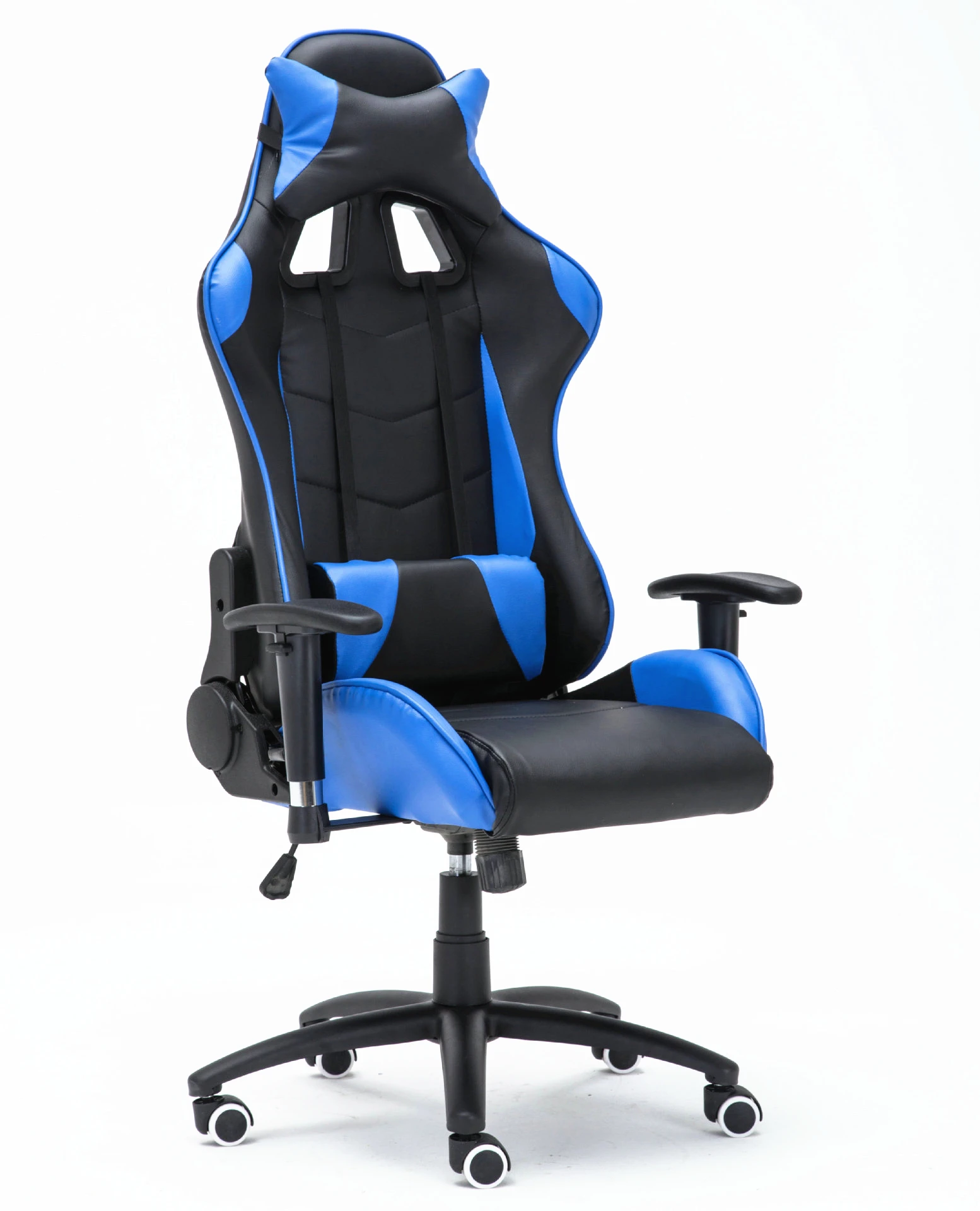 Кресло компьютерное игровое модное эргономичное с подъемом удлиненной спинкой