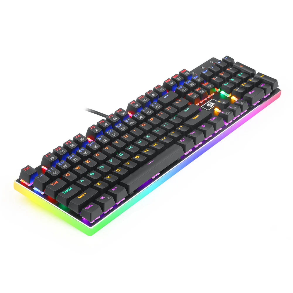 Redragon K577R Проводная Механическая игровая клавиатура с радужной подсветкой