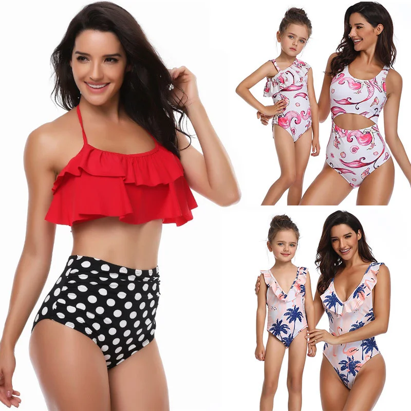 Сексуальный комплект бикини в горошек купальник женские Лоскутные купальные