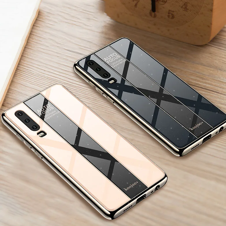 Чехол для Huawei P30 Pro ультратонкий ударопрочный глянцевый твердый чехол из