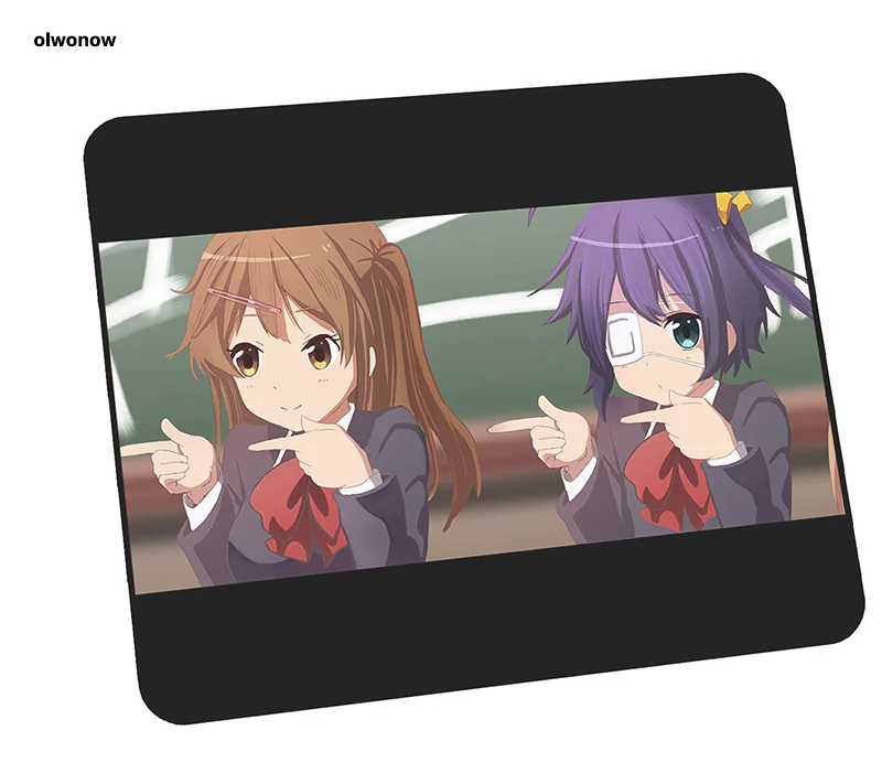 Коврик для мыши chuunibyou demo koi ga shitai коврик компьютерных игр padmouse 24x20 см эргономичный