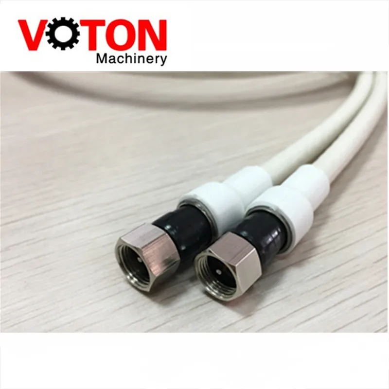 Бесплатная доставка соединительный кабель RG6 с внешней вилкой Тип соединителя