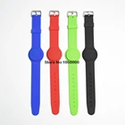 RFID T5577 20 шт. 125 кГц водонепроницаемый перезаписываемый смарт-браслет с регулируемым браслетом и ID-картой