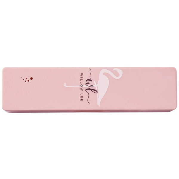 pattern 2 PURDORED, 1 шт., портативная коробка для зубных щеток для путешествий, кактус, пластиковый футляр для зубной щетки, фламинго, багажная коробка для зубных щеток, аксессуары для путешествий - Цвет: pattern 2