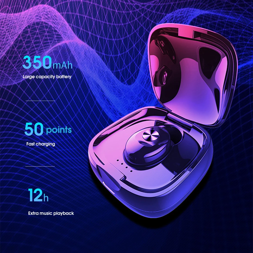 Kebidu True Bluetooth 5 0 наушники вкладыши TWS с Беспроводной Headphons спортивные Handsfree 3D стерео