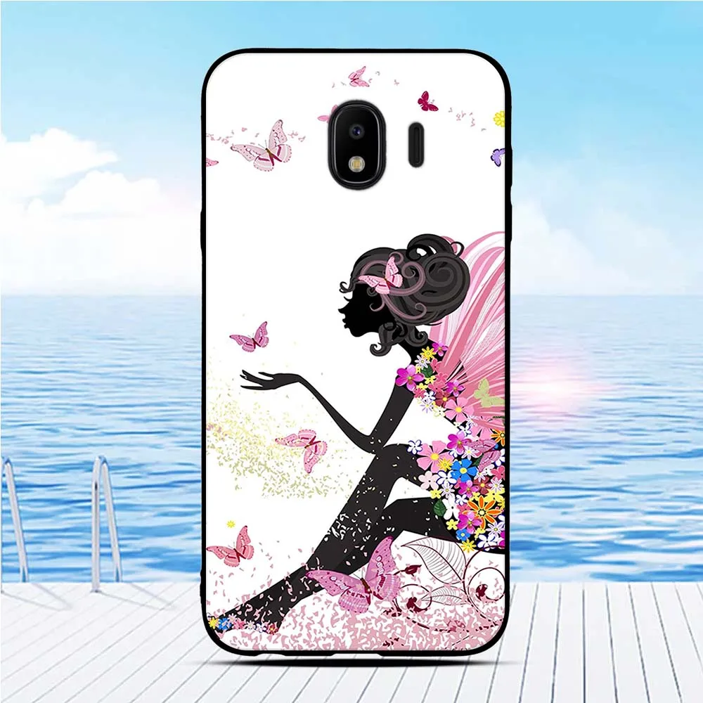 22 Чехол для телефона samsung Galaxy J4 чехол из мягкого ТПУ для samsung Galaxy J4 J400 милый чехол для задней панели 5," чехол бампер - Цвет: 22
