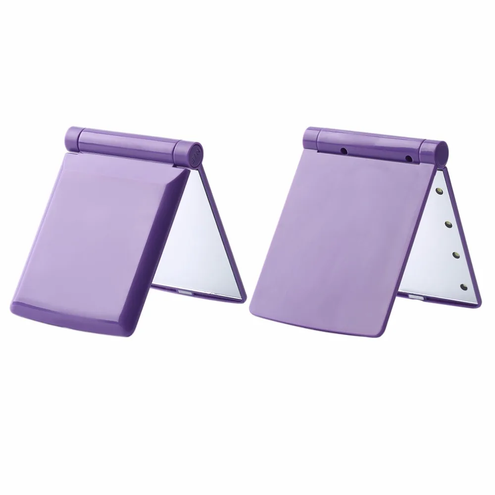 Зеркало с карманами для девочек портативное косметическое складное зеркало 2