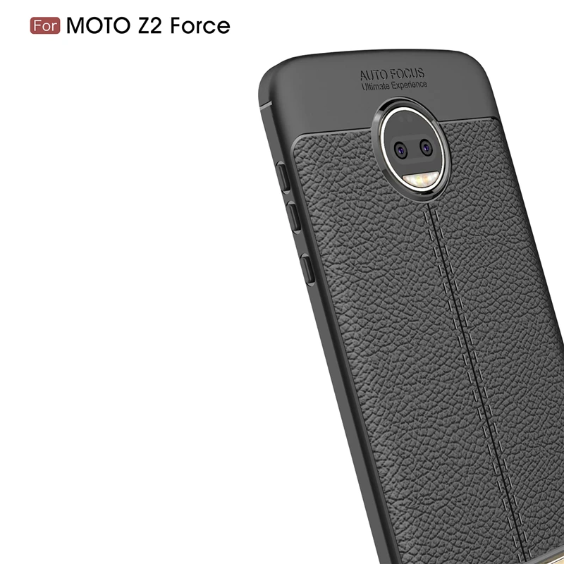 For Moto Z2 Force Cover Case Motorola MOTO Z3 Play Premium Original Silicone Leather Coated Protective Soft Shell | Мобильные