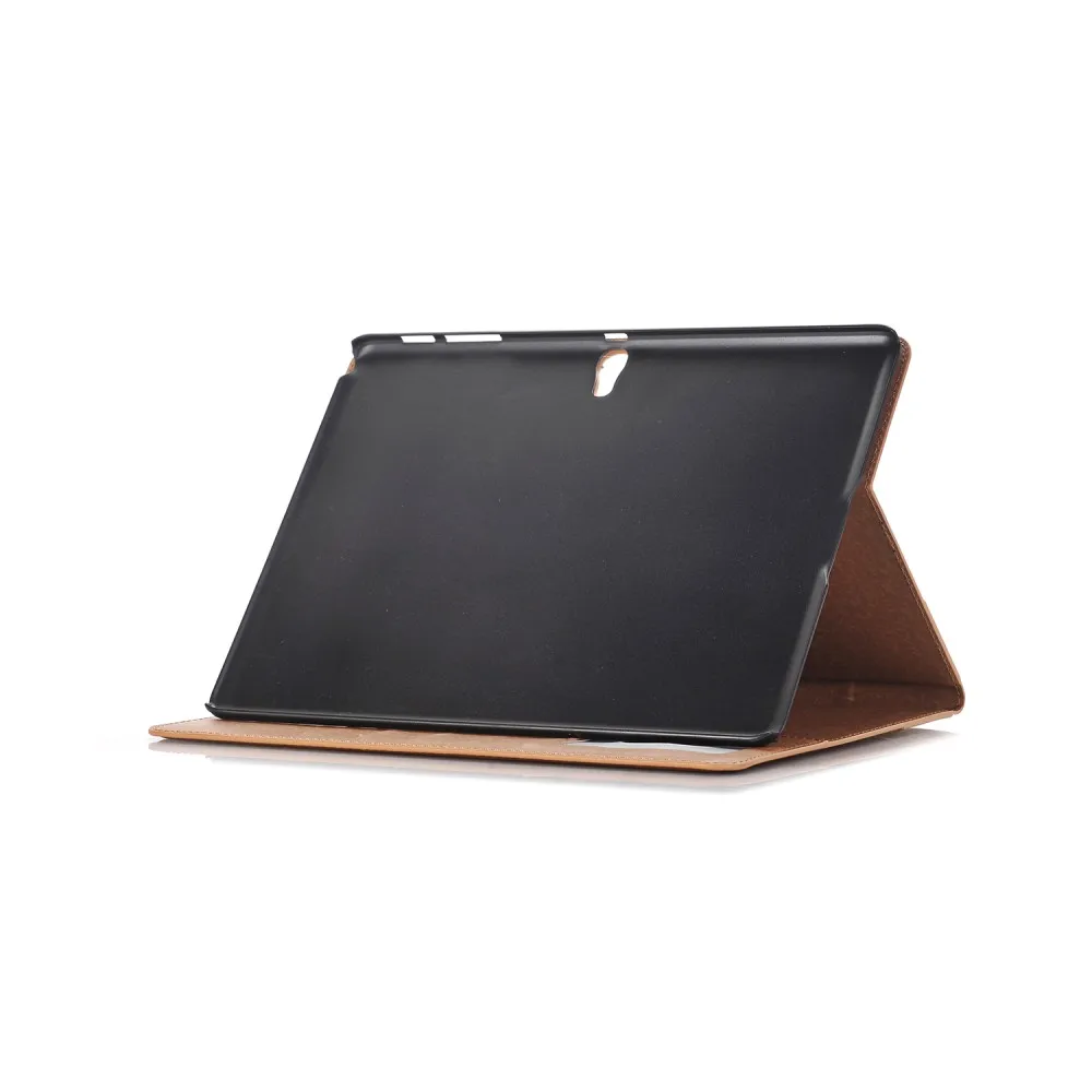 Кожаный чехол для Samsung Galaxy Tab S 10 5 T800 T805 Роскошный деловой Тонкий Смарт-Спящий с